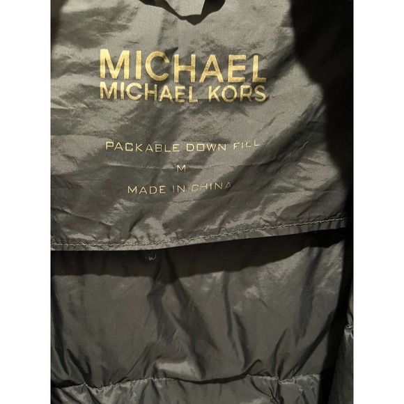 MICHAEL‎ Kors Packable Down Fill Jacket size Medium - Picture 5 of 6